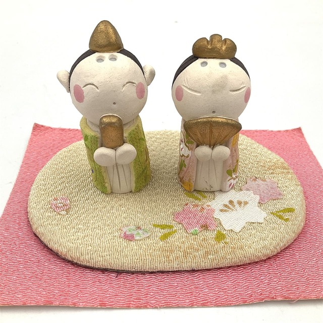 【柚子舎】ちりめん立雛