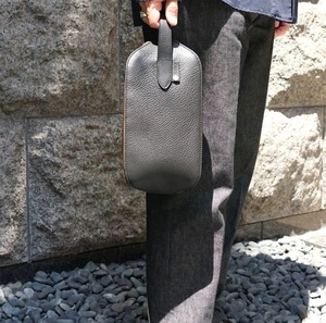 Sacoche cubi que / (CUBE POUCH)【KHAKI】