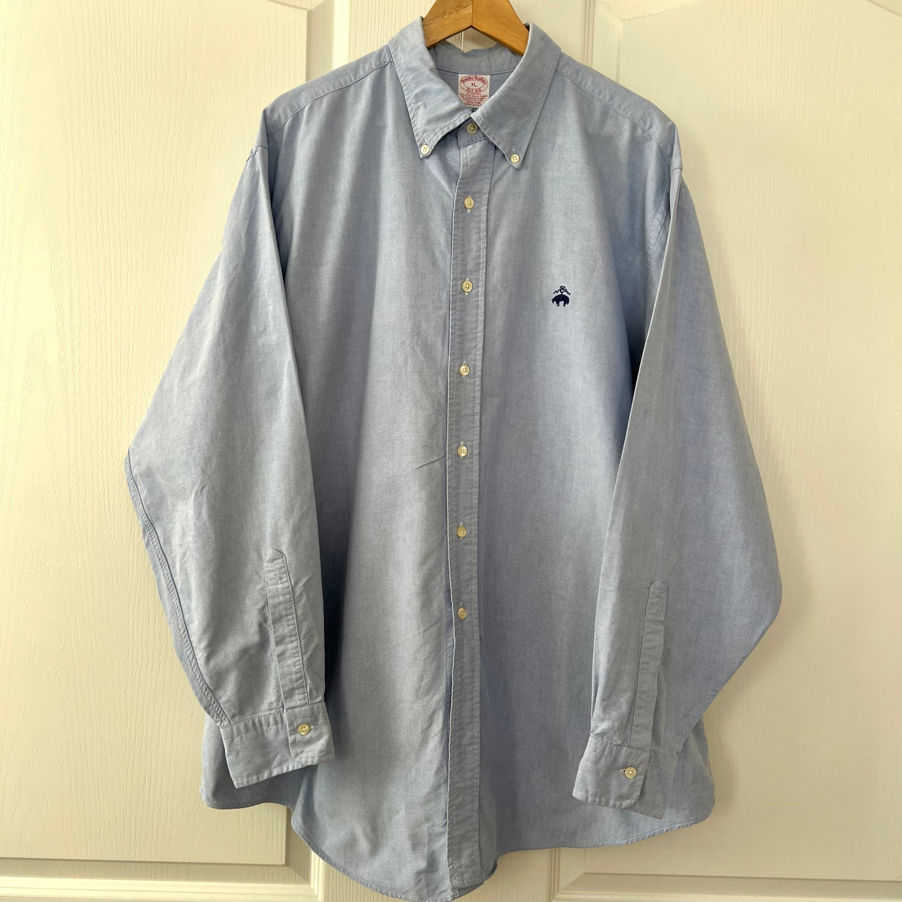 Brooks Brothers USA製 ブルックスブラザーズ オックスフォード 無地