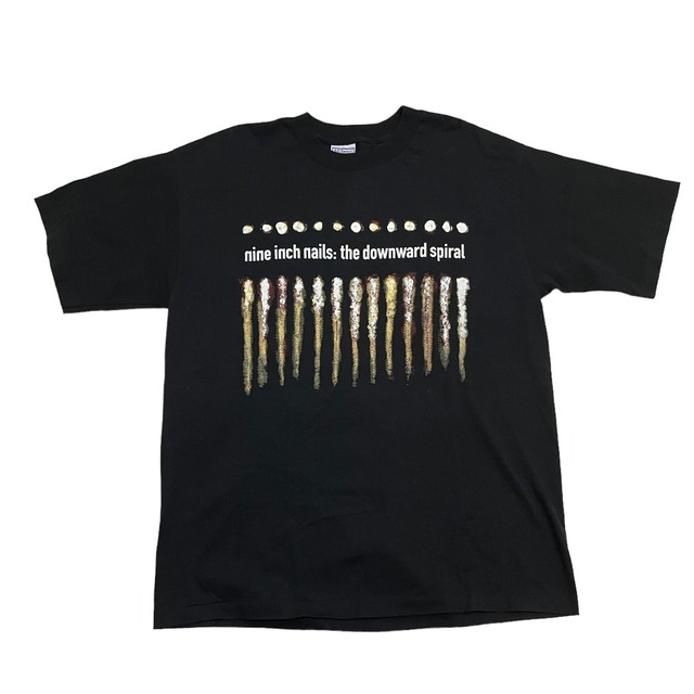 90s nine inch nails downward spiral Tシャツ (XL)