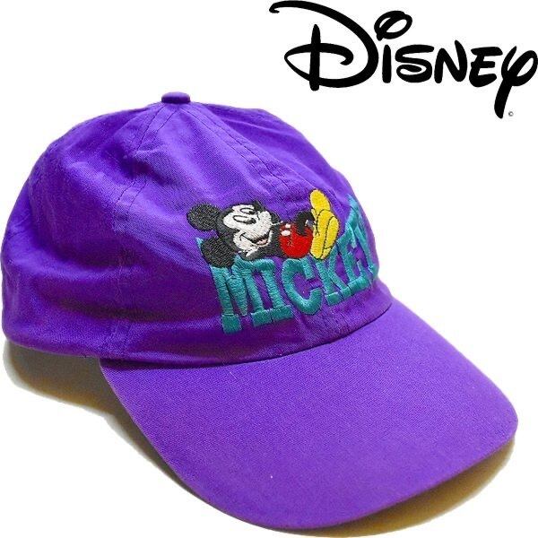 ミッキー　キャップ　vintage 90s 00s Disney