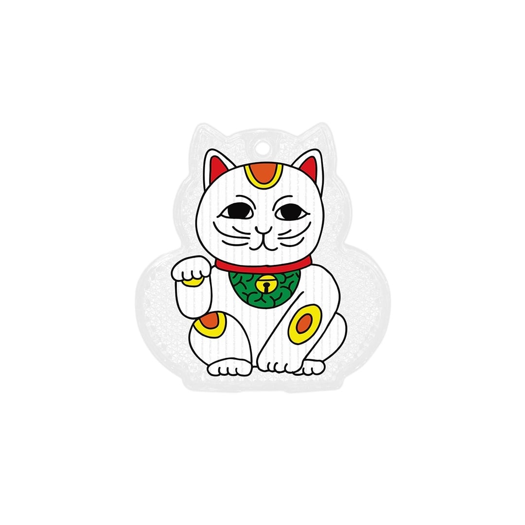 MIDORI KOMATSU】 Lucky Cat Reflector | dros dro