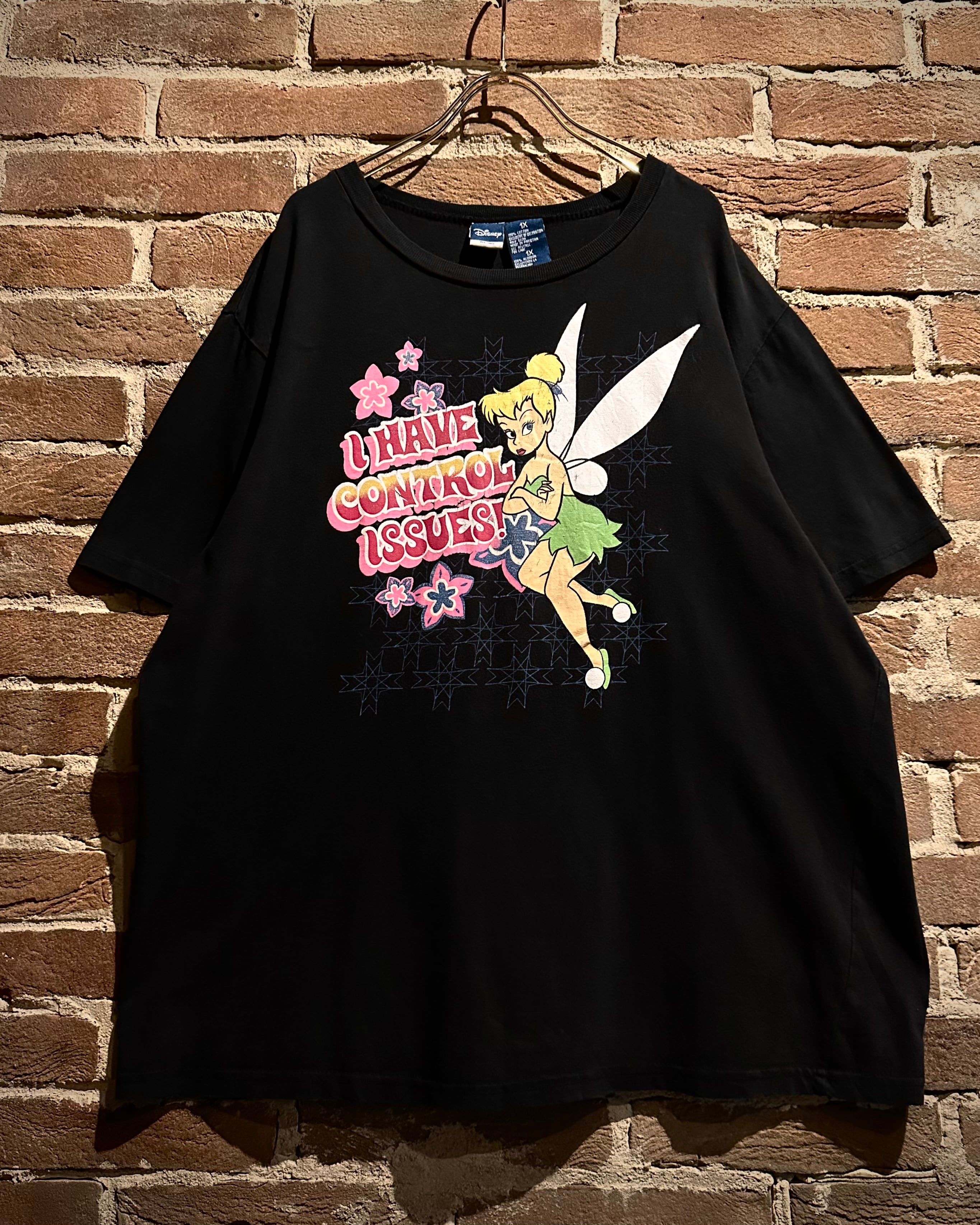 Caka act3】“Peter Pan” “Tinker Bell” Print Design T-Shirt | Caka