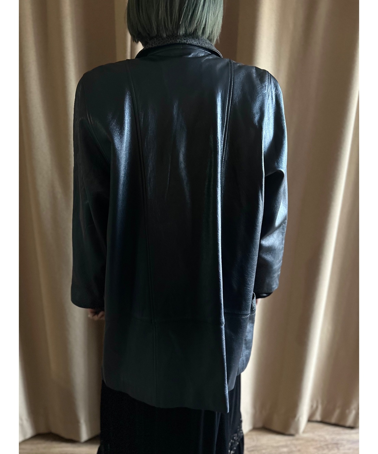 80-90s PINNO COLLOCCI pigskin jacket-3785-12