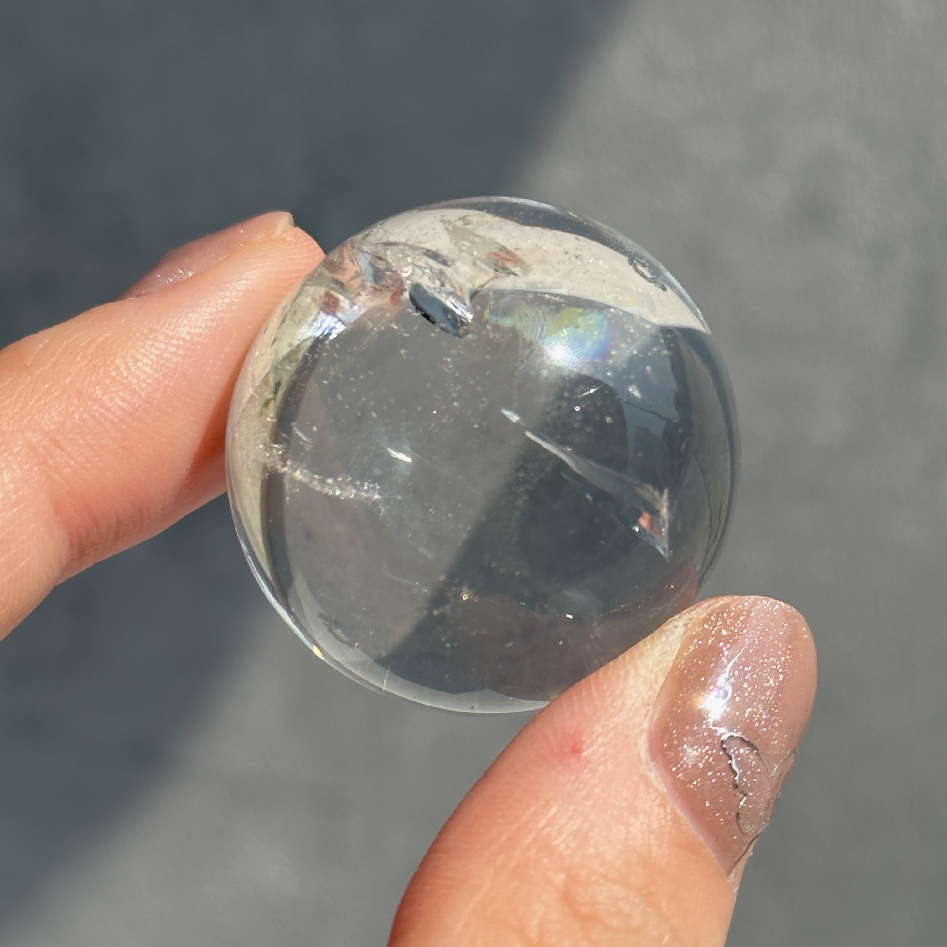 【高品質】バイーア州産クリアクォーツ スフィア21◇ Clear Quartz ◇天然石・鉱物・パワーストーン