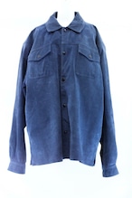 〜90's leather﻿ shirt jacket﻿