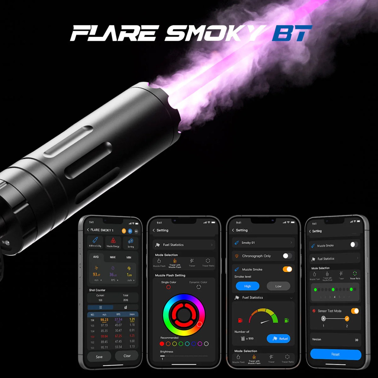 Eshooter FLARE Smoky BT トレーサーユニット