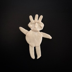 Brooch of Polymer Clay Man｜ポリマー・クレイマンのブローチ