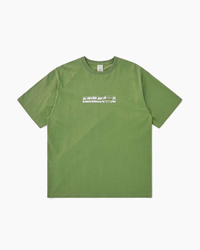 [Khakis] T.W Minivan S/S Tee Green 正規品 韓国ブランド 韓国ファッション 韓国代行 カーキス 日本 店舗 (Khakis)