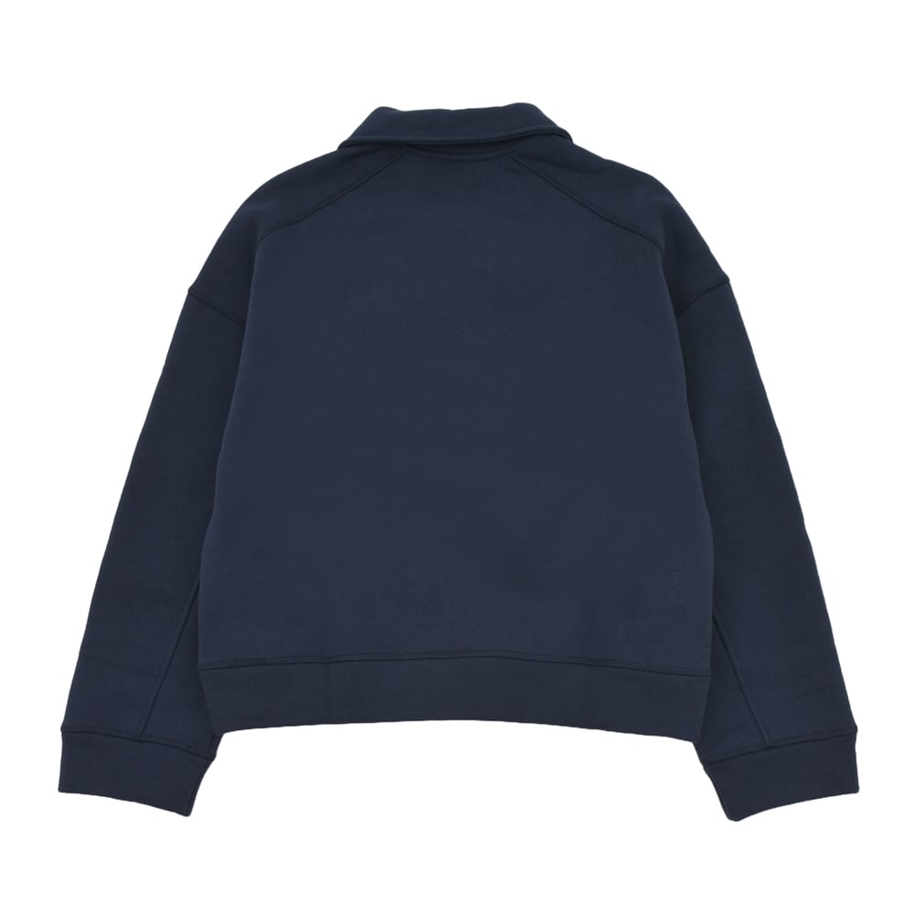 GANNI】‹womens›Heavy Fleece Drop Shoulder Polo Shirt | AYIN