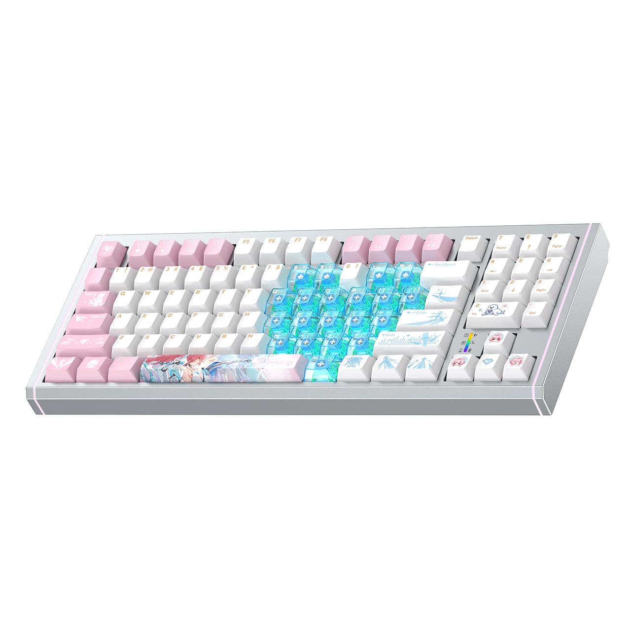鳴潮 エイメス「やわらぎの雪歌」テーマキーボード 凱華 アイス