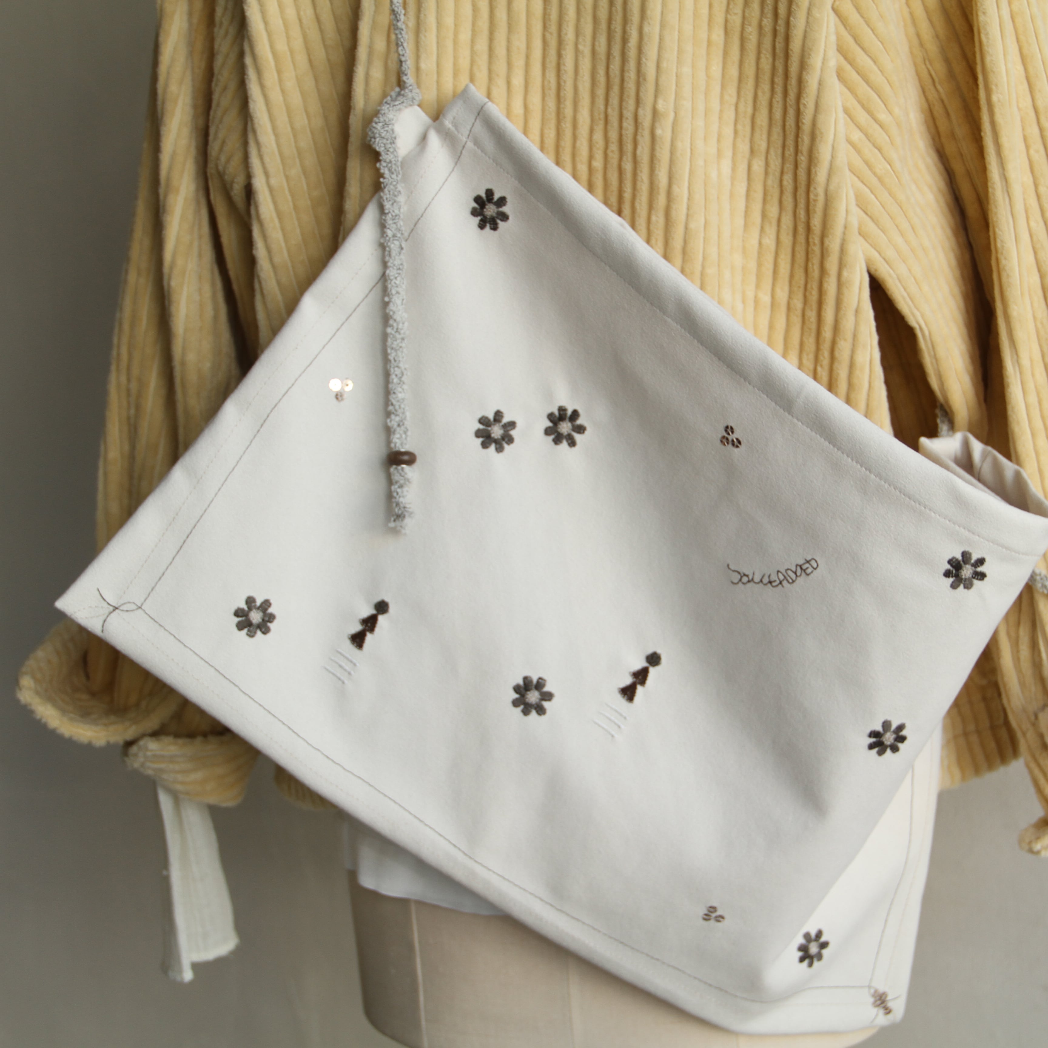 JOICEADDED Geometric flower pattern bag