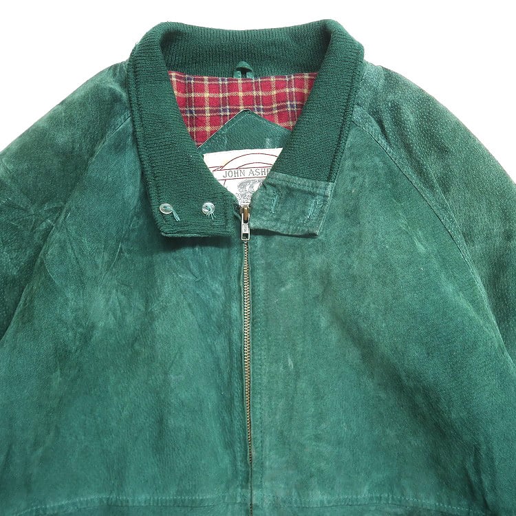 古着 90年代～ JOHN ASHFORD 本革 スウェード レザー ジャケット