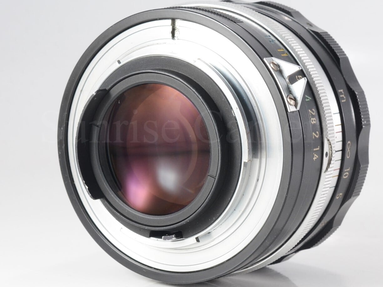 Nikon 非Ai Nikkor-S Auto 5.8cm F1.4 PAT.PEND 刻印 整備済 ニコン