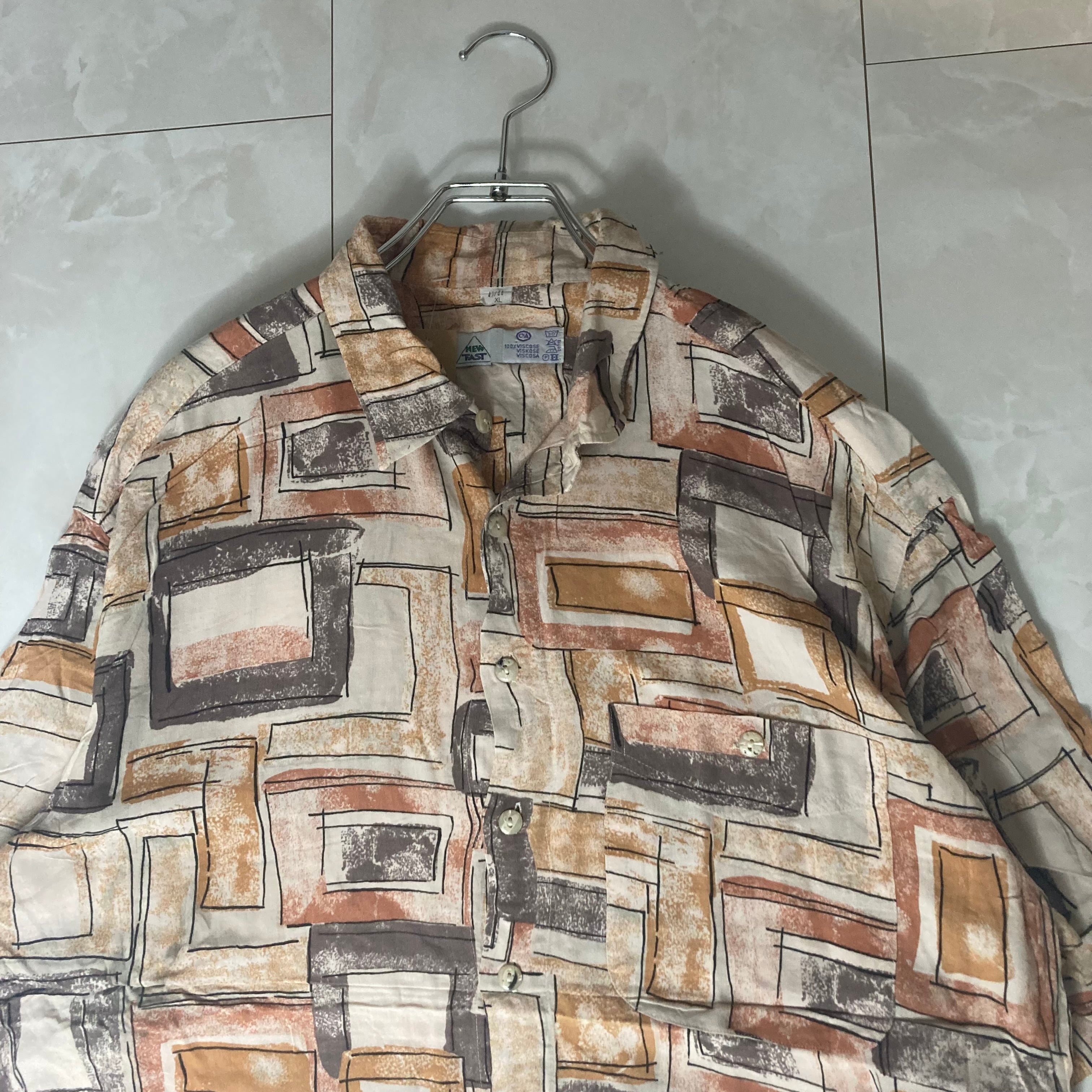 NEW TAST 半袖US柄シャツ XL | 古着屋OLDGREEN
