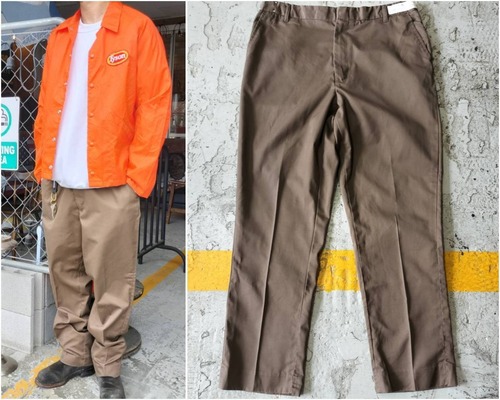 Used パンツ◆W36 Deadstock UPS  work pant BROWN◆USA古着　ヴィンテージ