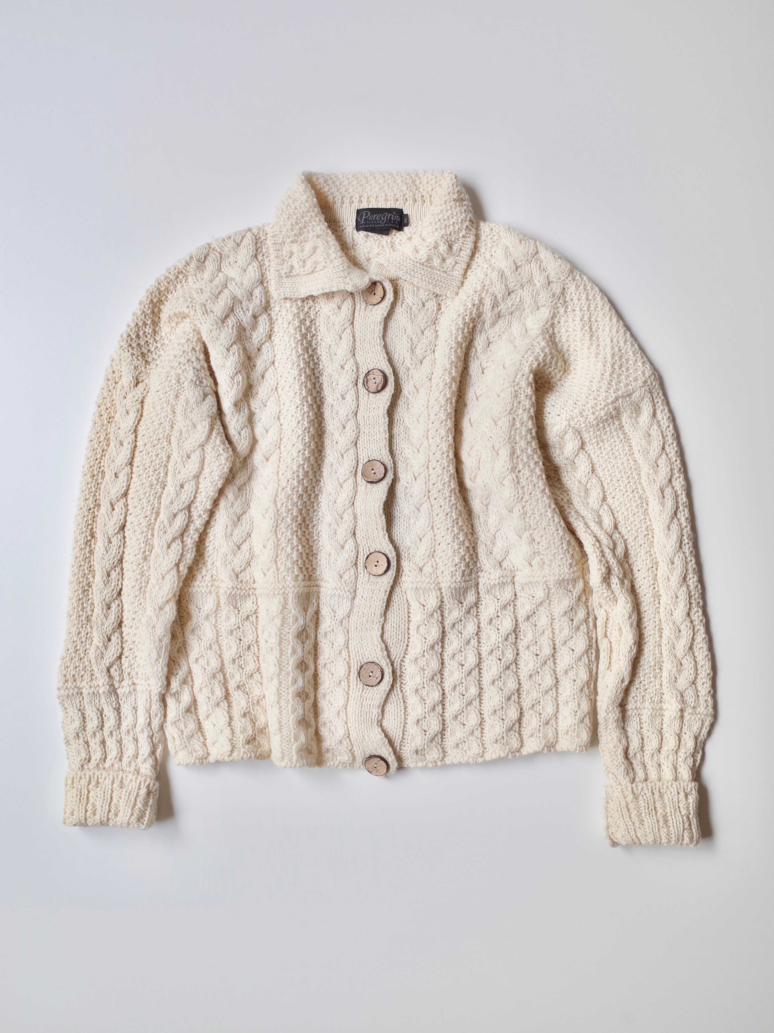 England fisherman knit cardigan