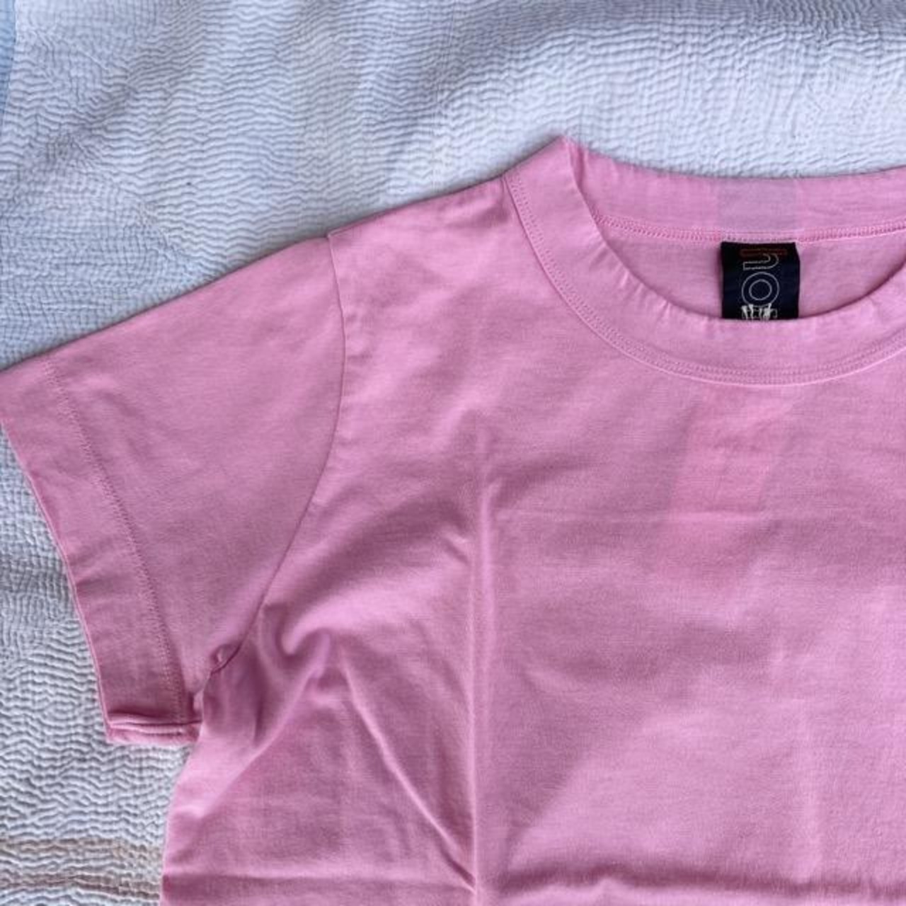 homspun (ホームスパン)　天竺半袖Ｔシャツ　ピンク　【2023新作】