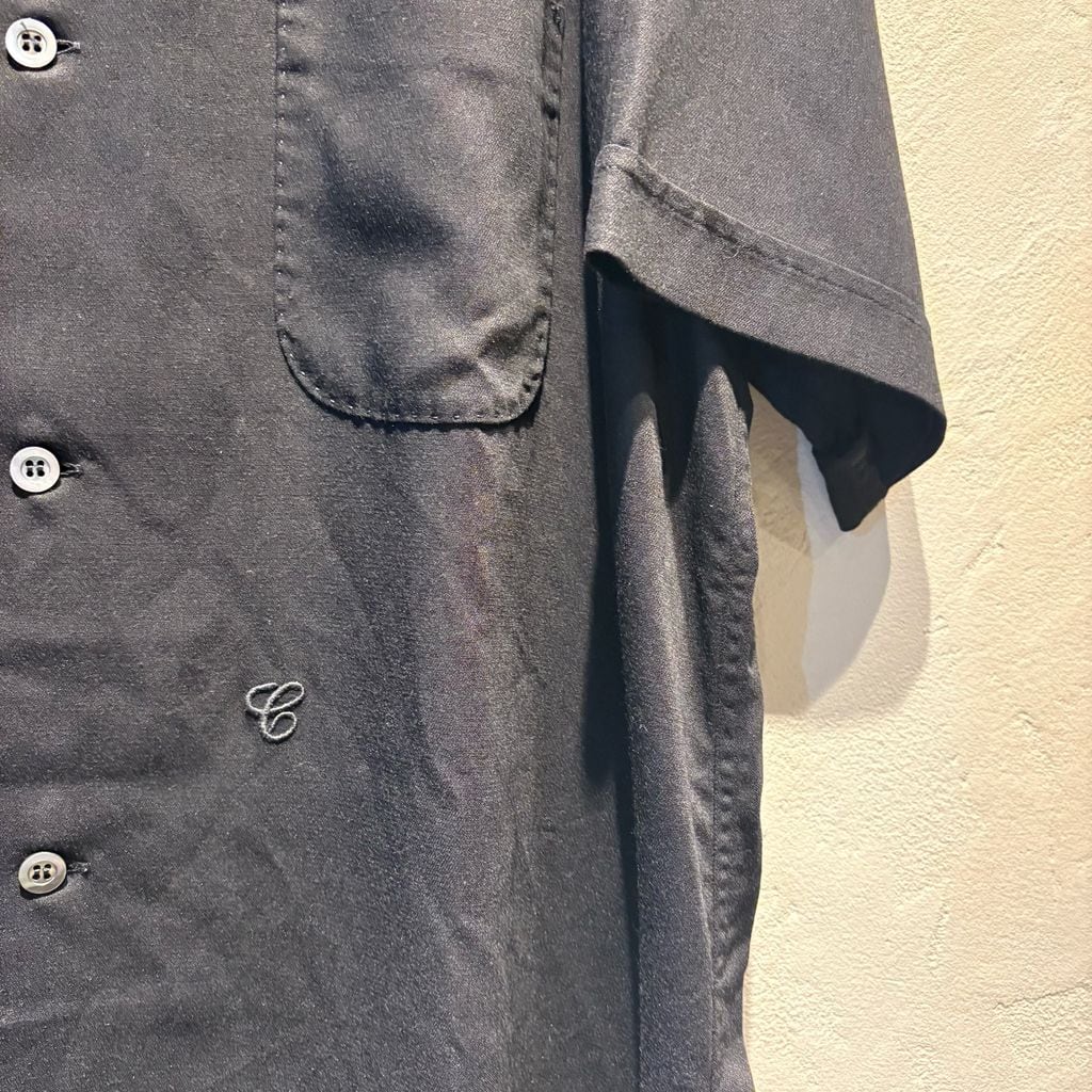 Maison Margiela メゾンマルジェラ 24SS Rayon Open Collar Shirt 半袖