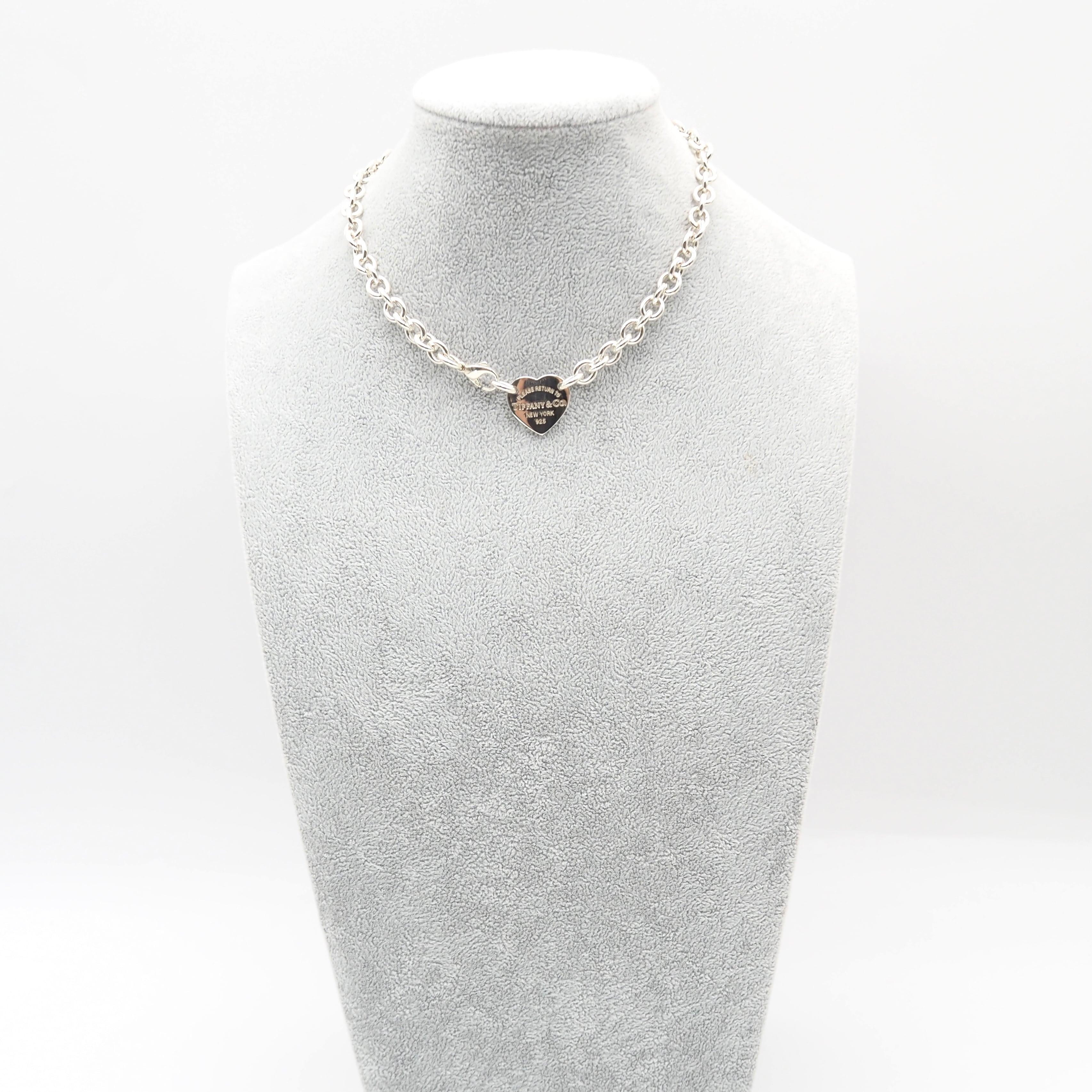Tiffany&Co. リターントゥ ハートタグ ネックレス シルバー925