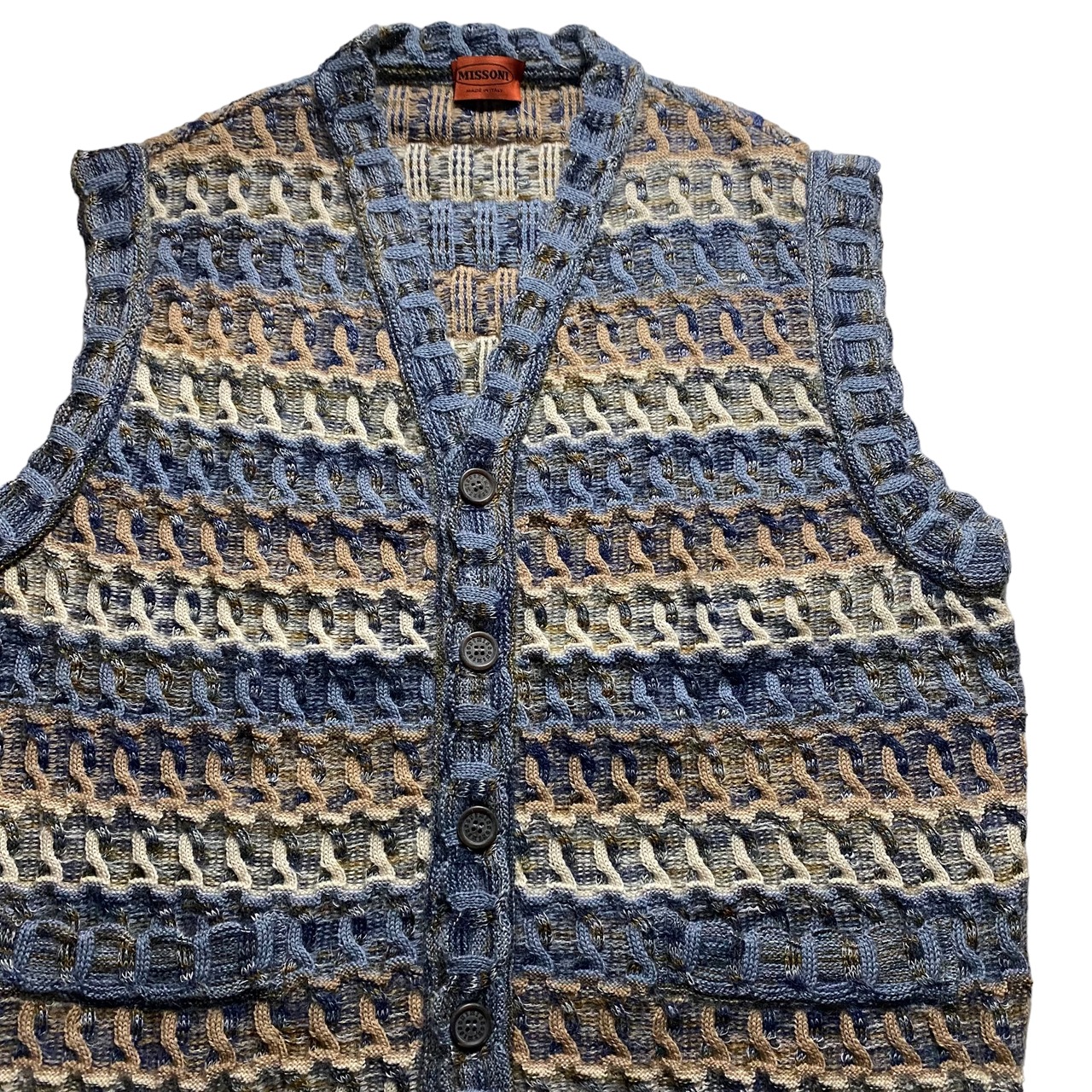 MISSONI mohair brend knit vest