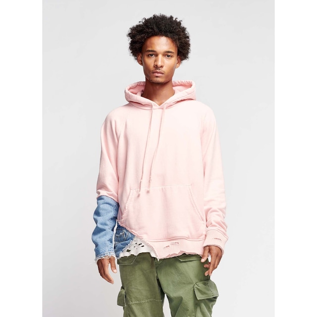 【GREG LAUREN】CORAL FRAGMENT HOODIE(PINK)