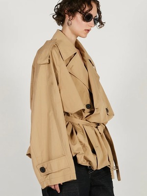 【26SS】PRANK PROJECT プランクプロジェクト / Balloon Hem Trench / トレンチコート