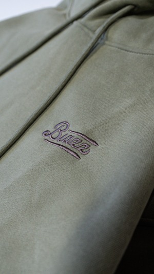 Logo Heavy Oz Hoodie [Olive]