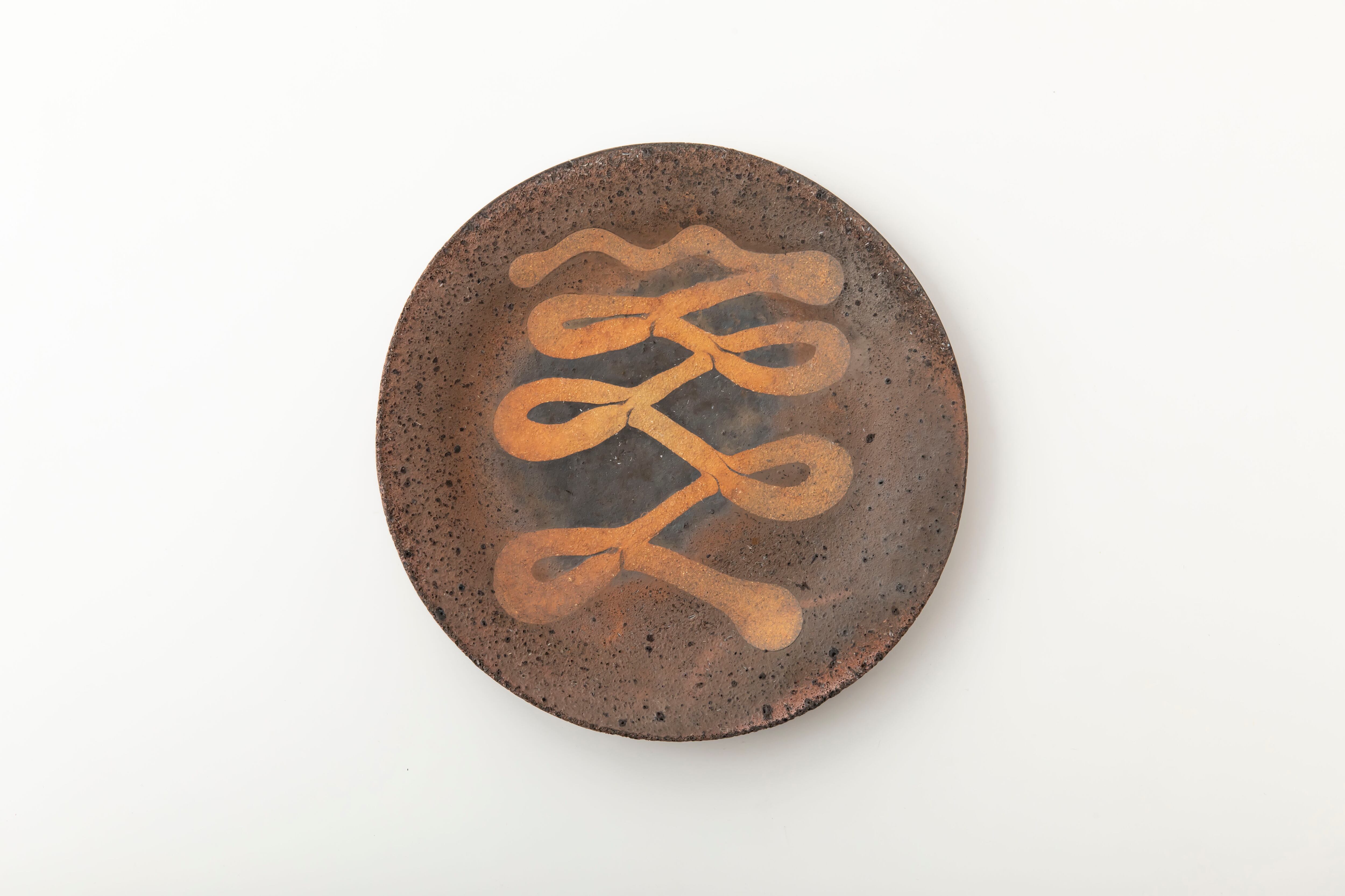 焼き締め8寸皿 / 十場 天伸 | Community Store TO SEE