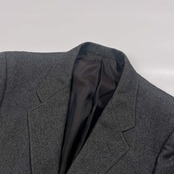 Kent ケント 段返3B ヘリンボーン ウール テーラードジャケット 紺ブレ 90-78-165/グレー/メンズ/VAN JAC