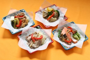 お肉とお魚のオードブル