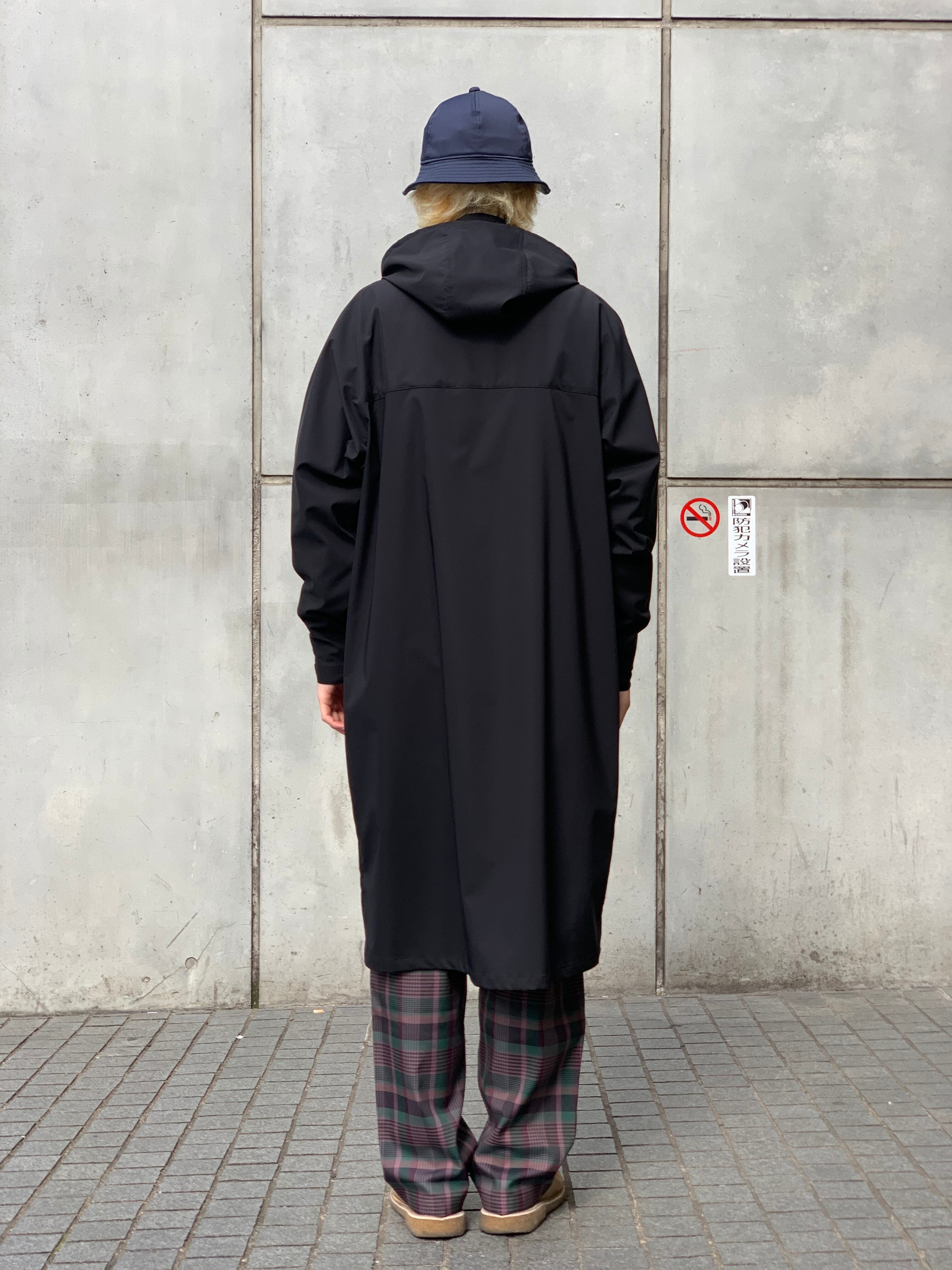 【O-】レイチョウルイラボ SOFTSHELL OVER COAT BLAC