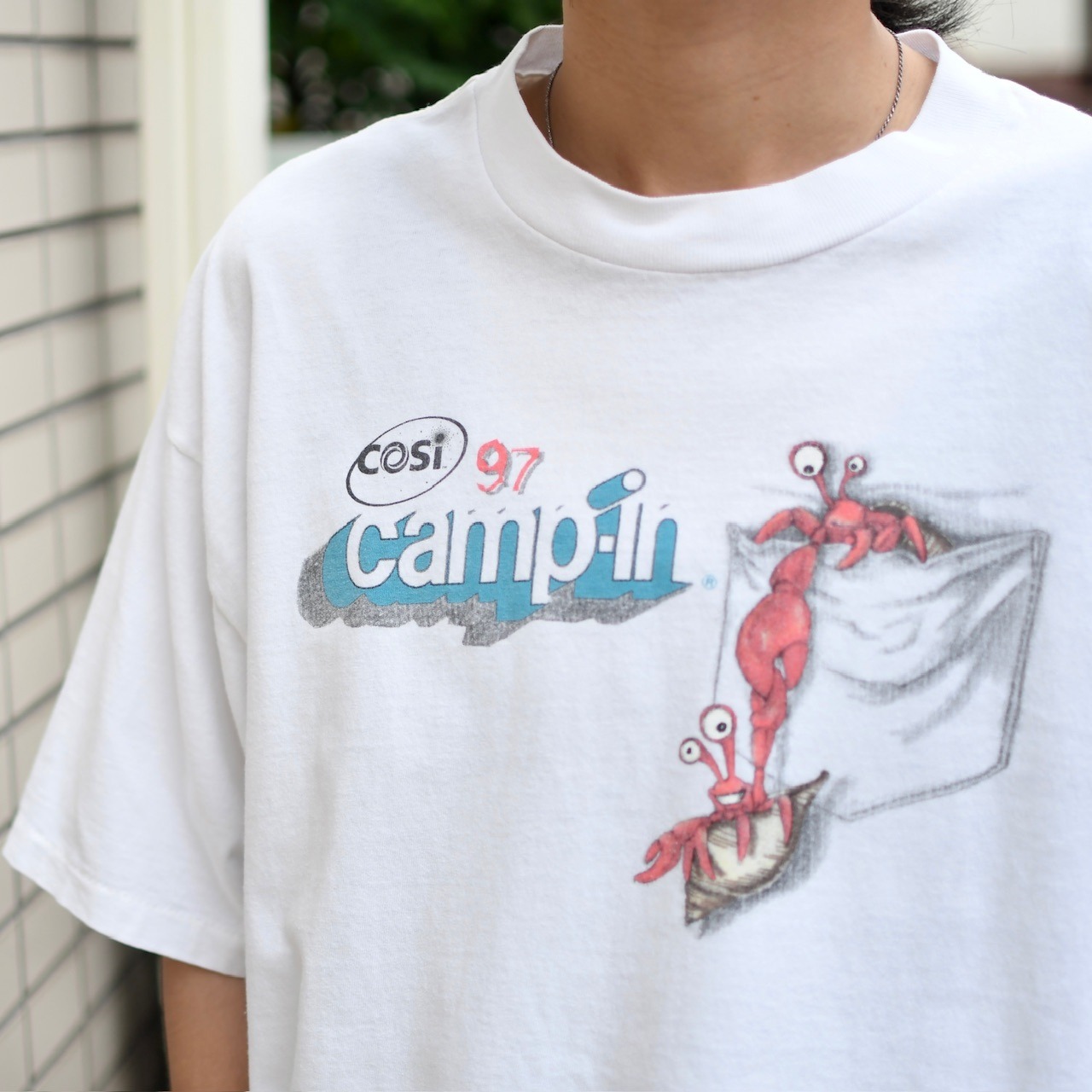 97's hermit crab print tee
