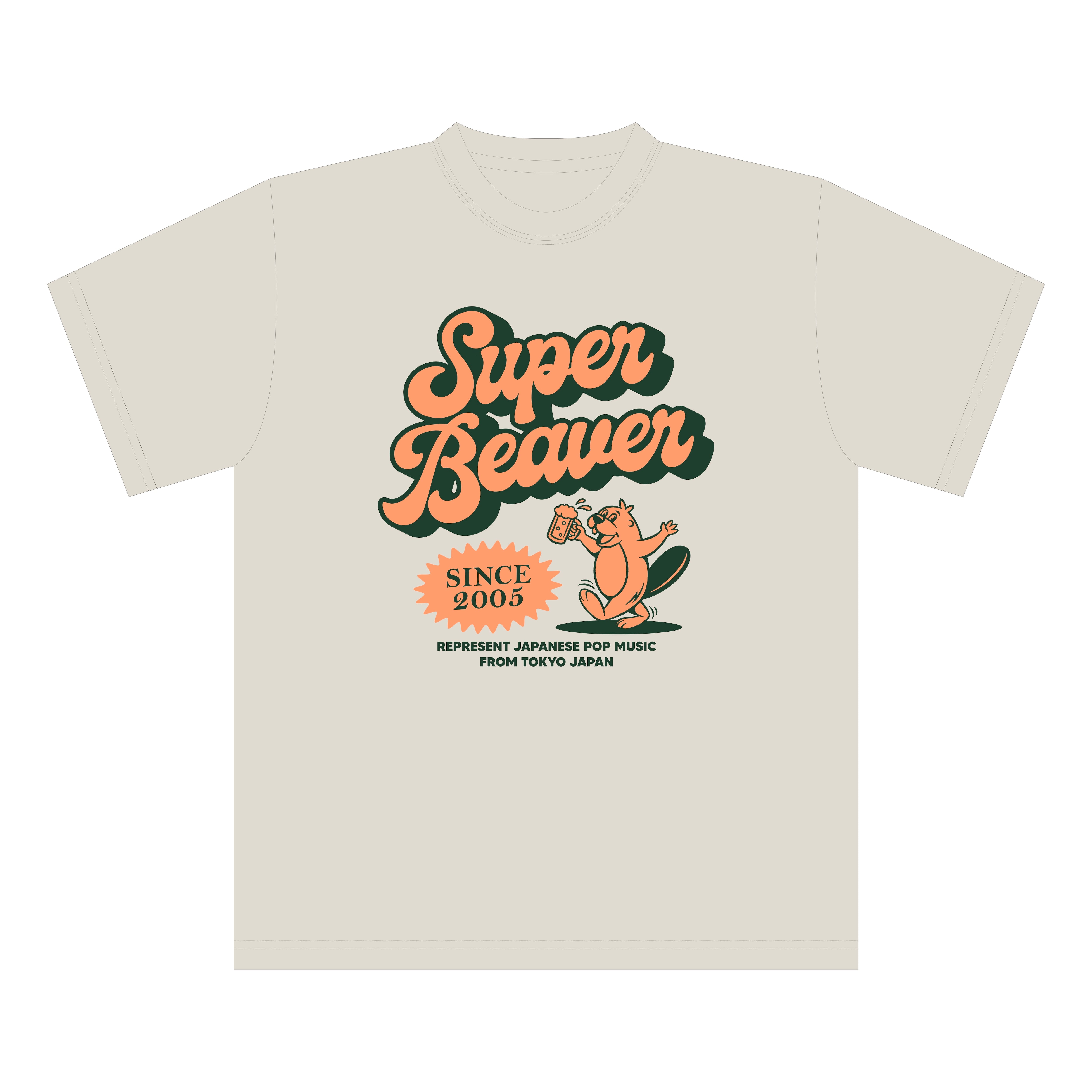 Beer Tシャツ | SUPER BEAVER OFFICIAL WEBSTORE