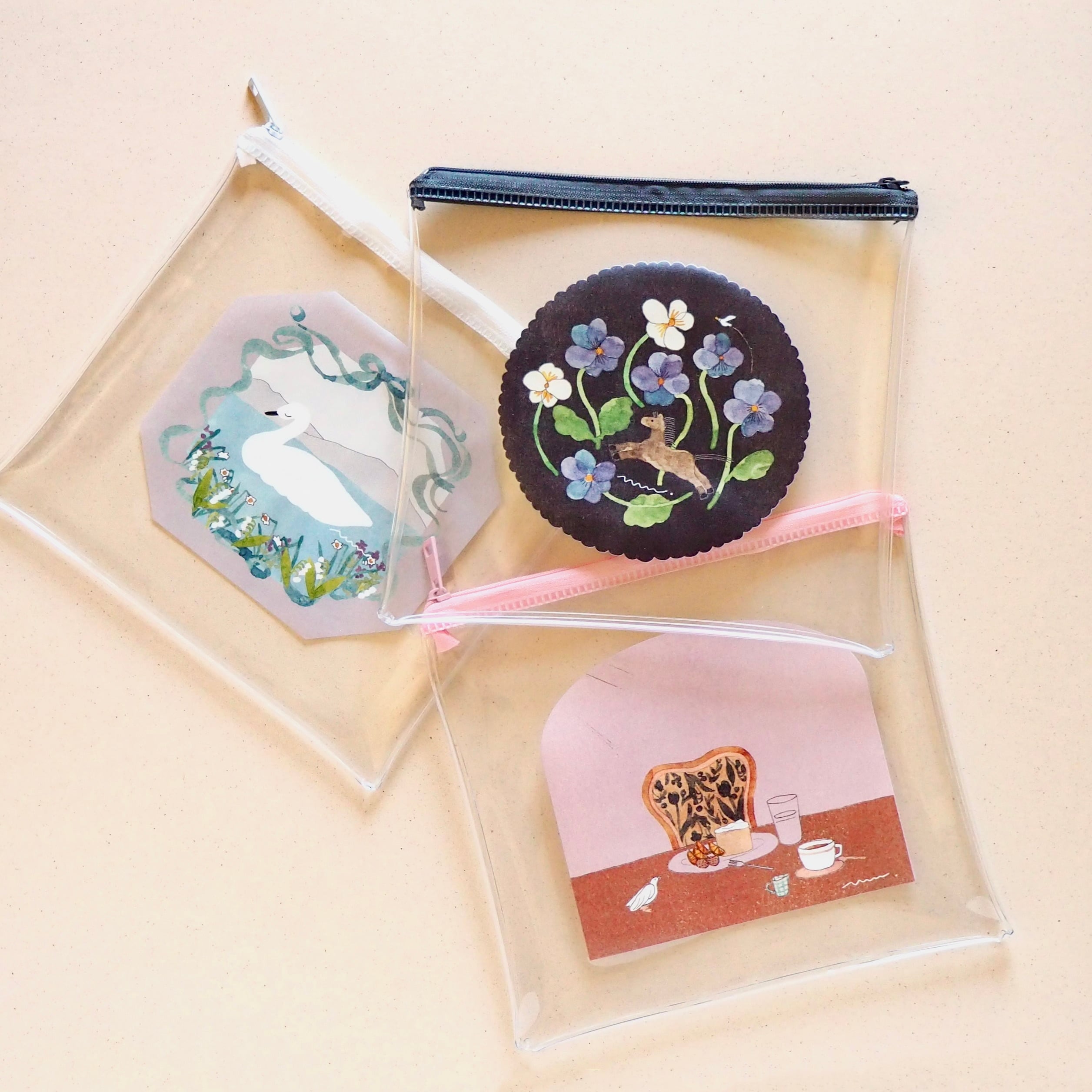 clear pouch M
