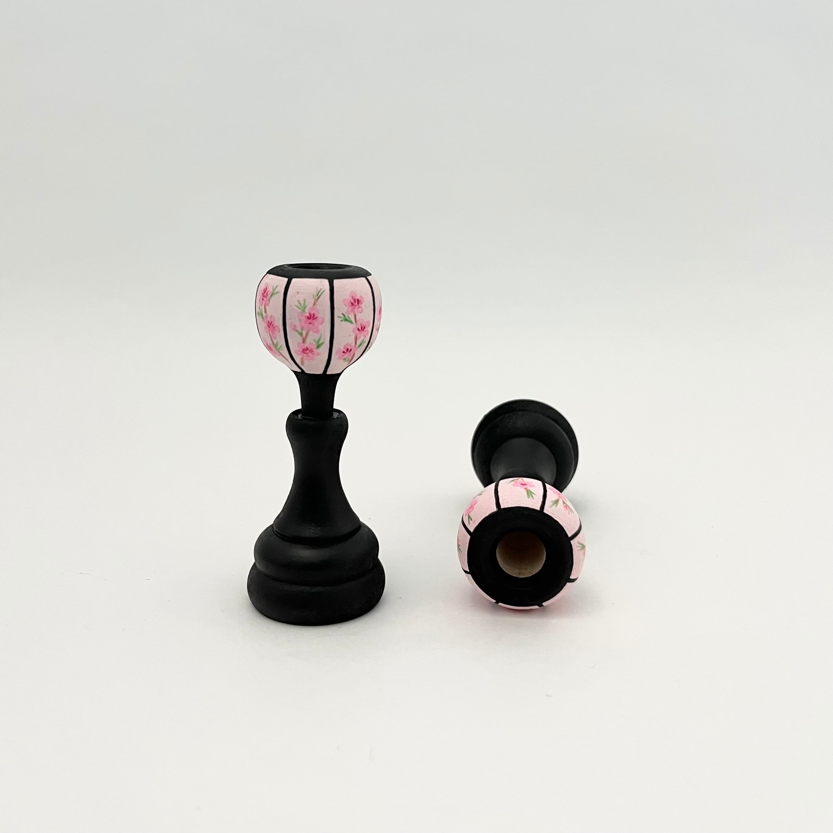 復刻 昭和の雛こけし(大ペア)ぼんぼり付き 描彩/笹原綾工人