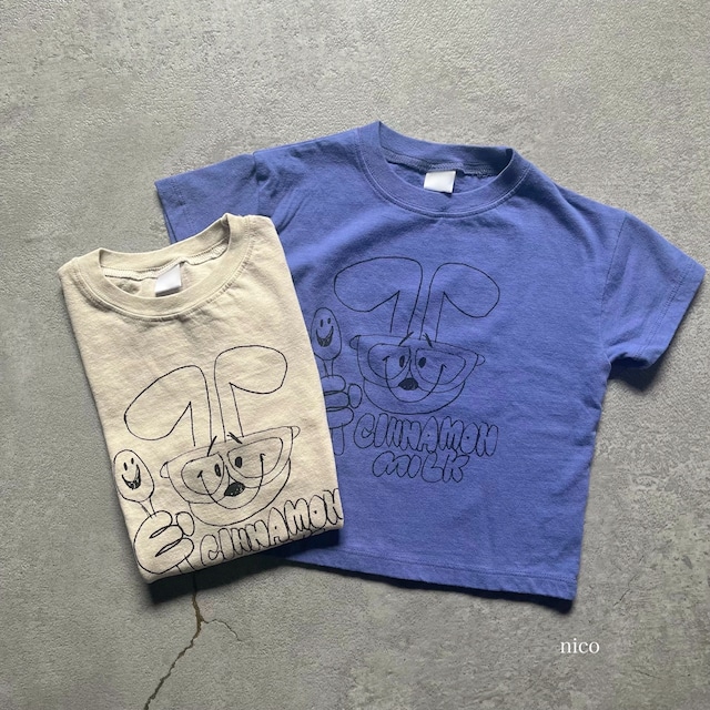 megane usagi Tシャツ (90-130サイズ)