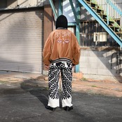 Leh /  Embroidery SKA Reversible Blousonコーディネート