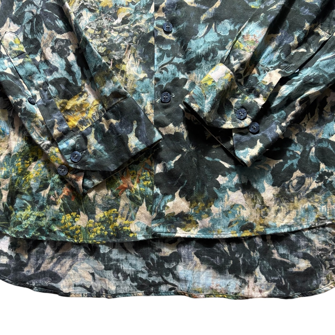 ETRO floral pattern cotton shirt