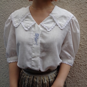 European tyrol blouse／ヨーロピアン チロル ブラウス