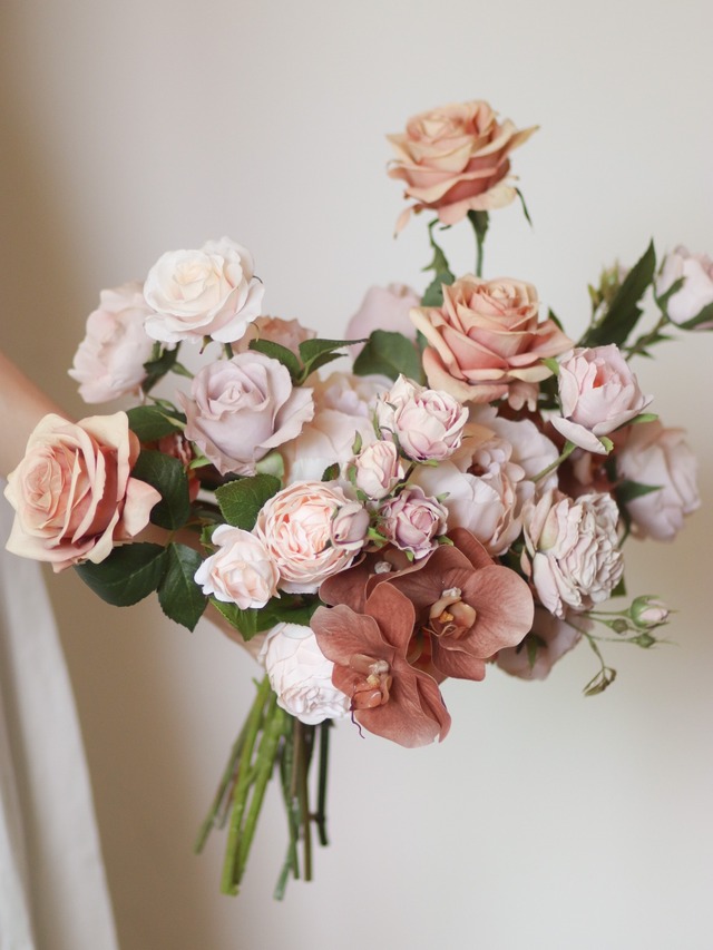 〈完成品販売ブーケ〉nuance artificial flower bouquet