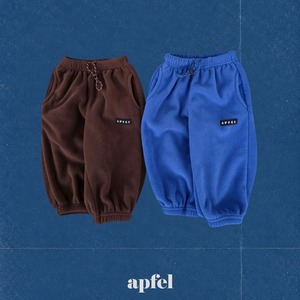 Apfel［取寄］stopper fleece jogger 26winter