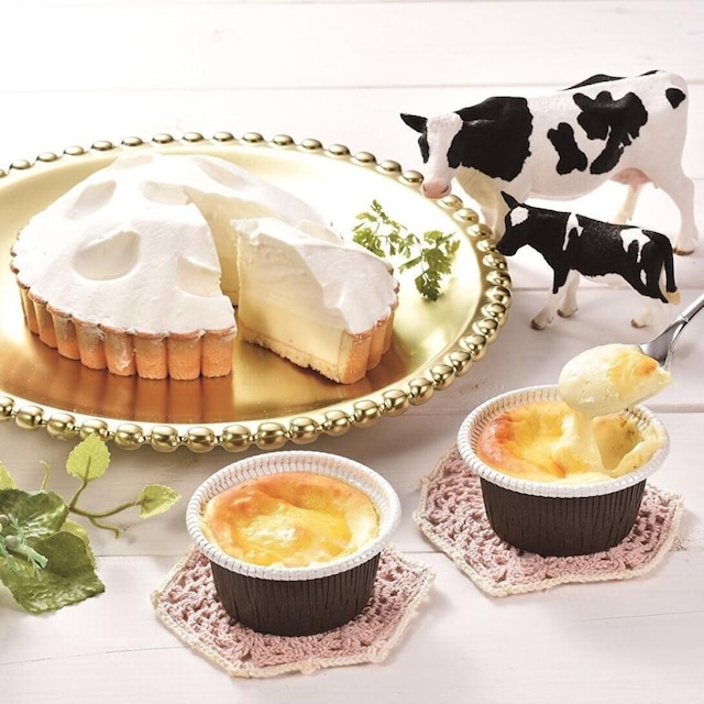 牧場の淡雪とほっかほかチーズセット 牧場の淡雪とほっかほかチーズセット