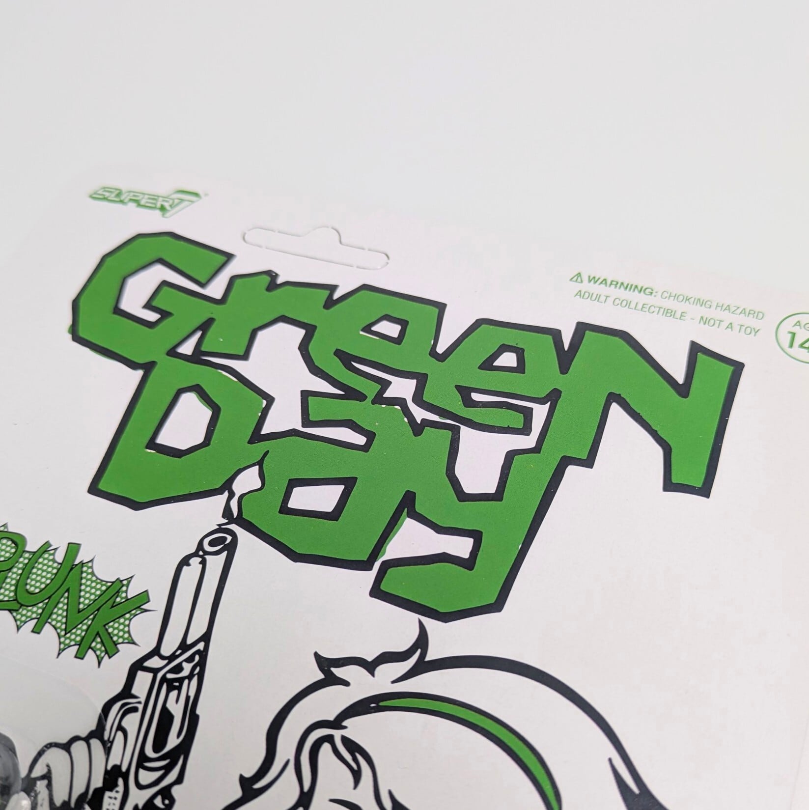 スーパー7 ReAction Figures 】GREEN DAY グリーン・デイ: KERPLUNK
