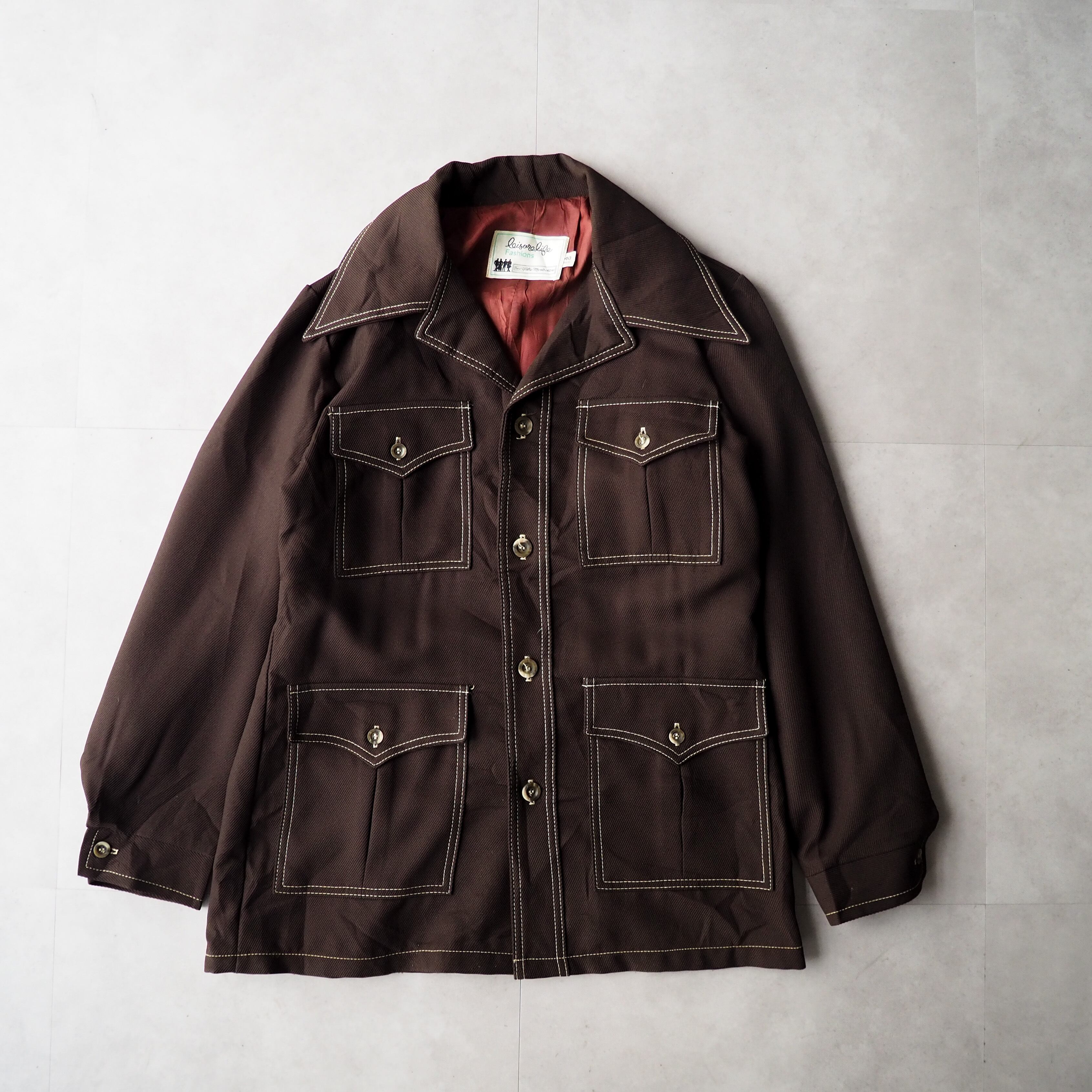 70s “Sears” safari jacket 70年代 シアーズ サファリジャケット