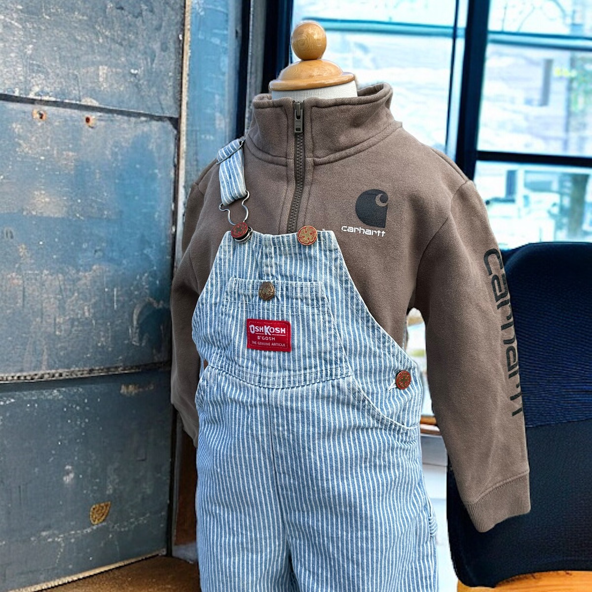【KIDS】Carhartt zip sweat size3T 3歳前後 R.I.M kidsvintage(リム キッズヴィンテージ)