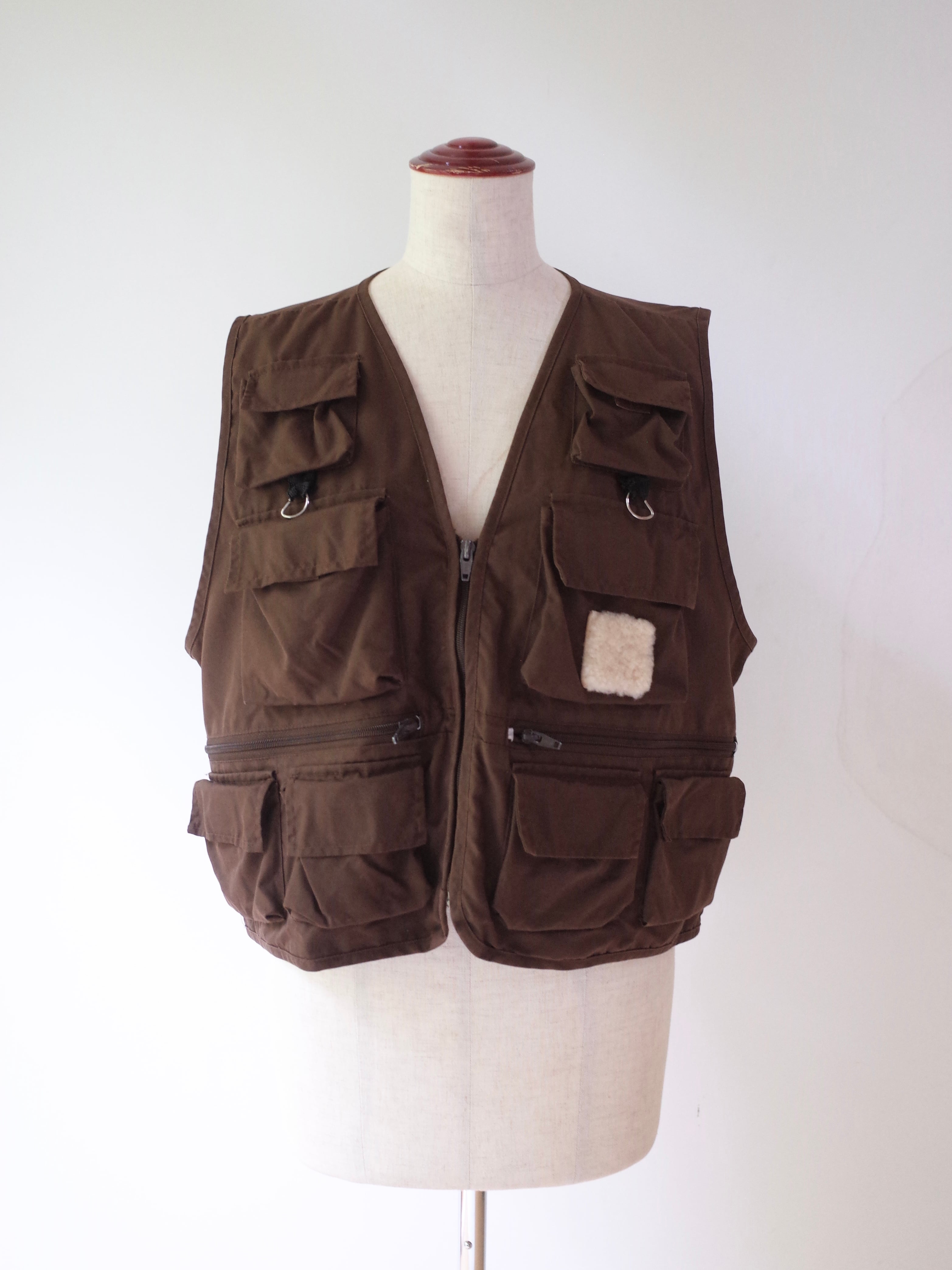 Old fishing vest