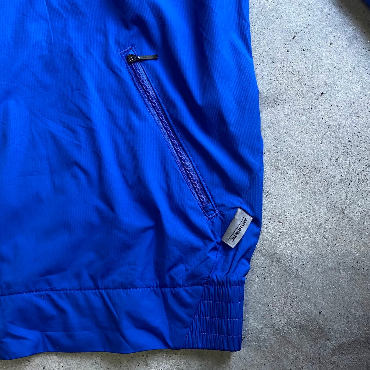 【チーム刺繍】ナイキ カレッジロゴ ナイロンジャケット ネイビー XL NIKE ナイキ AIR FORCE スウォッシュロゴ カレッジロゴ 刺繍