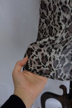 Leopard pattern camisole petticoat