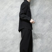 black corduroy shirt